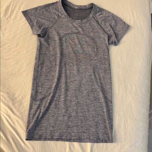 lululemon swiftly tech short sleeve heather gray
